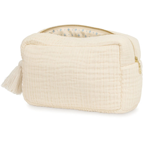 Cam Cam Copenhagen Anique White Capri Muslin Toiletry Bag
