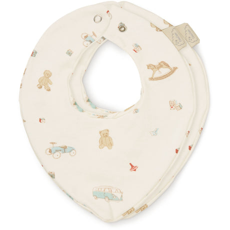 Cam Cam Copenhagen Vintage Toys Bandana Bib Jersey 2-Pack