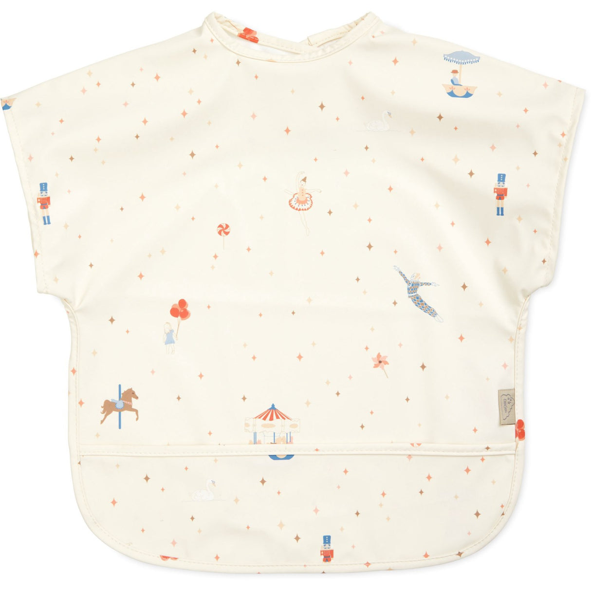 Cam Cam Copenhagen Carousel Short Sleeved Bib