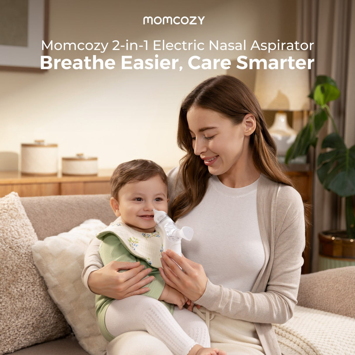 Momcozy BreezyClear™ 2-in-1 Spray & Suction Electric Nasal