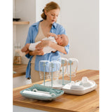 Momcozy Green 7 In 1 Baby Bottle Brush Set