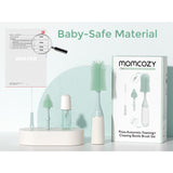 Momcozy Green Push-Press Design Bottle Brush Kit