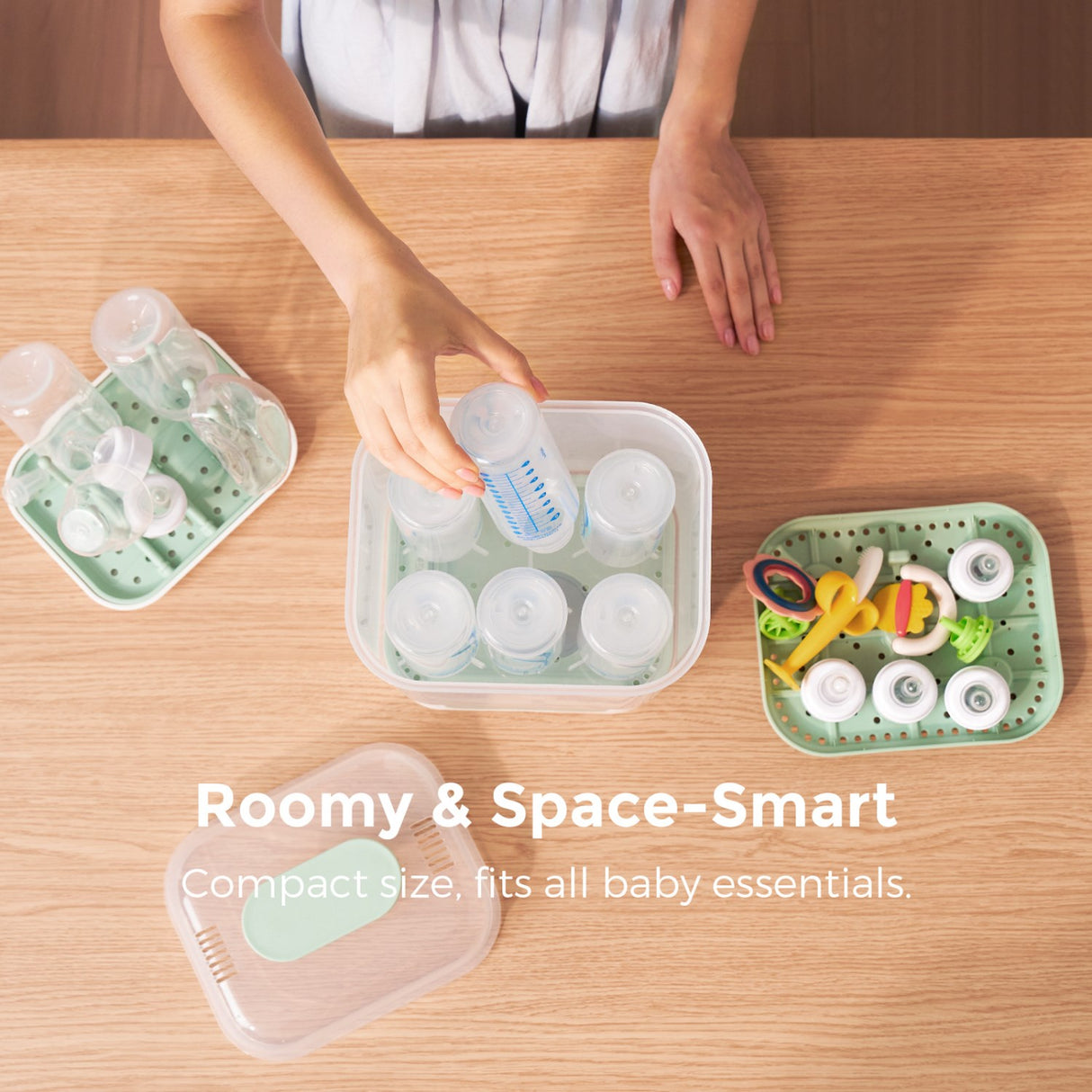 Momcozy BS04 4-in-1 Bottle Sterilizer And Dryer
