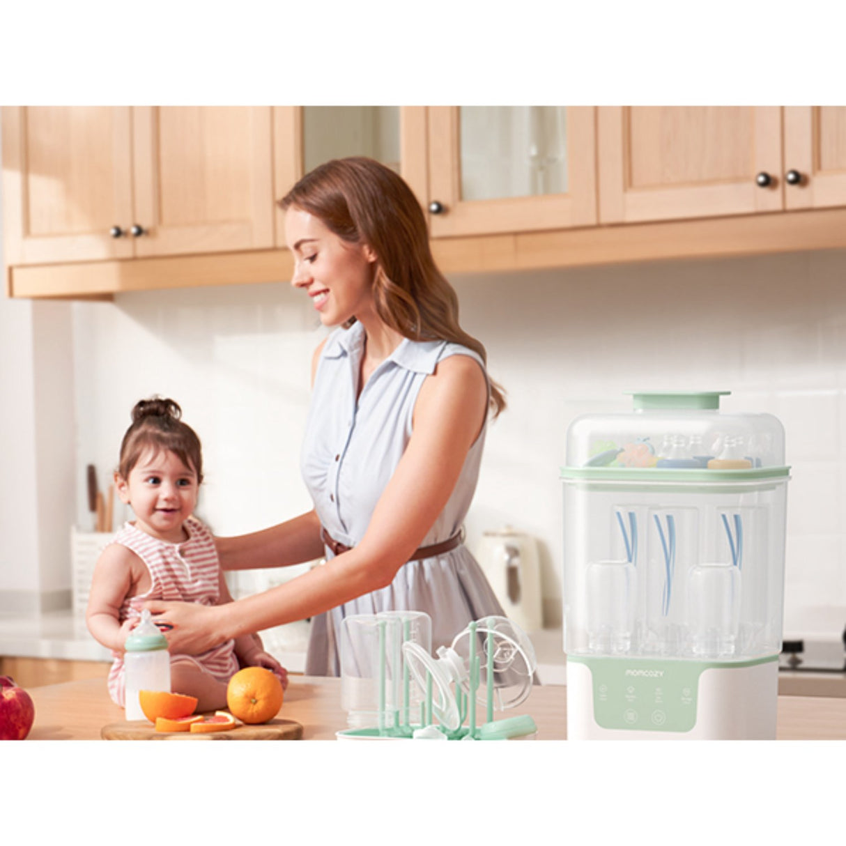 Momcozy BS04 4-in-1 Bottle Sterilizer And Dryer