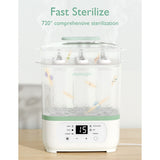 Momcozy 8-in-1 Electric Steam Baby Bottle Sterilizer