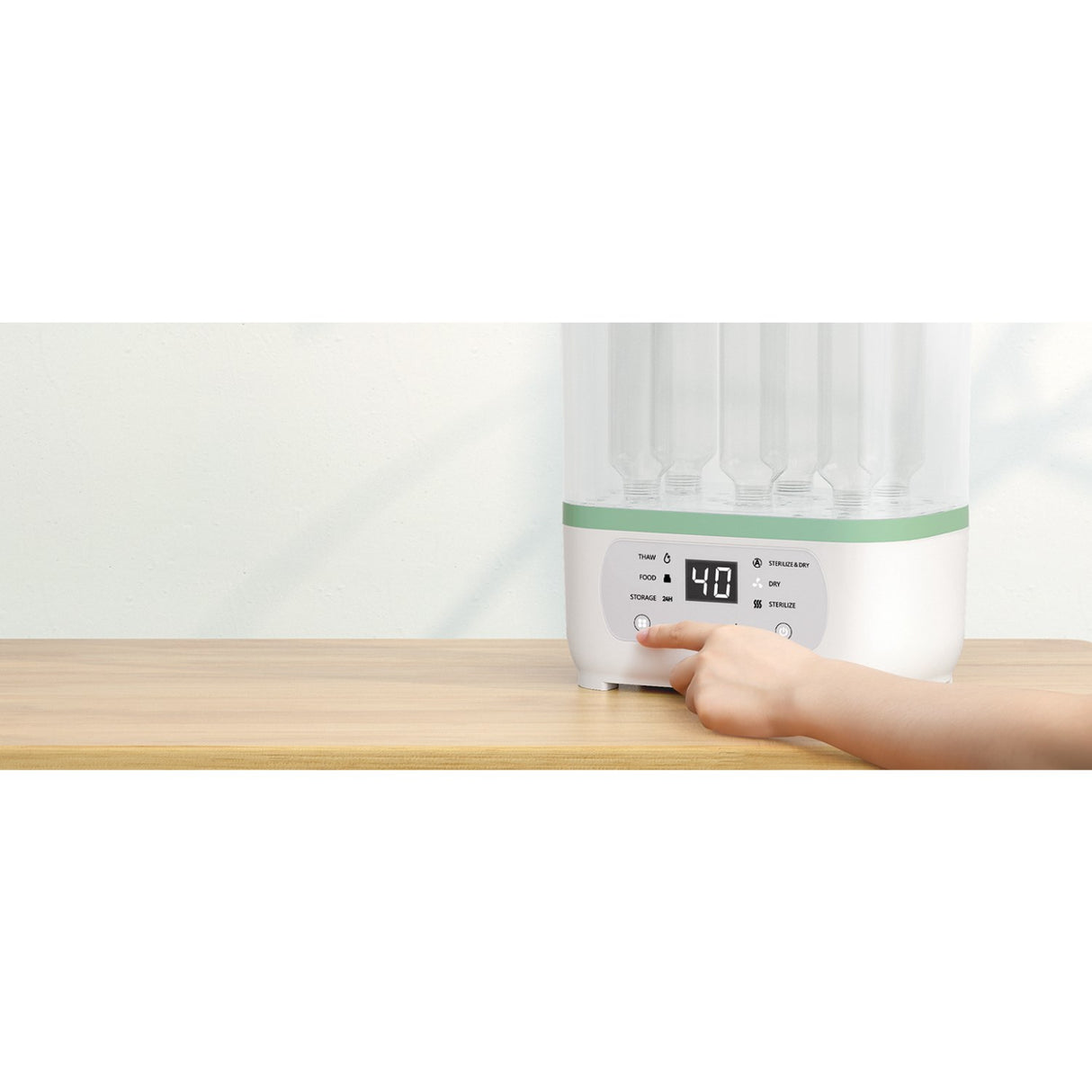 Momcozy 8-in-1 Electric Steam Baby Bottle Sterilizer