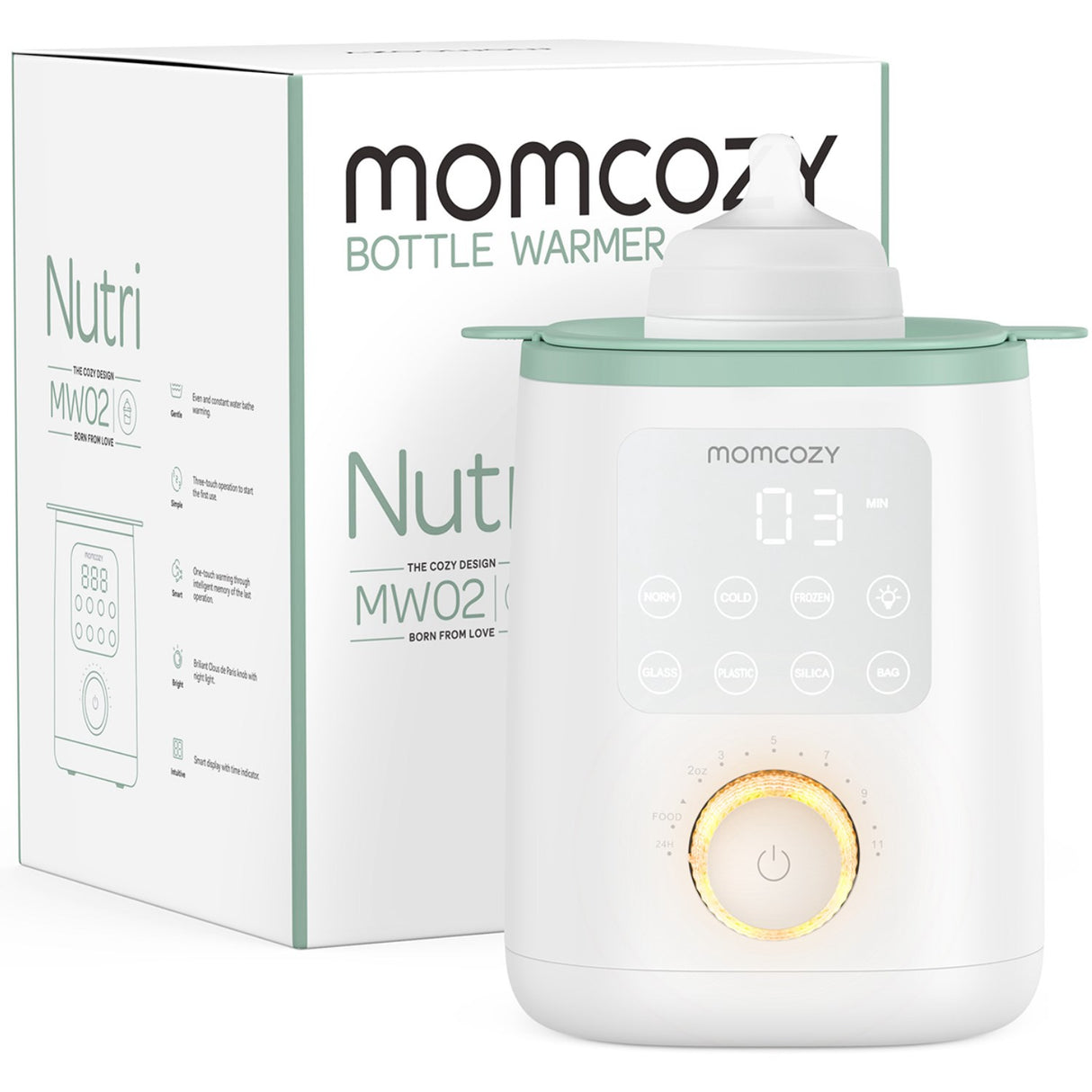 Momcozy MW02 Nutri Smart Analog Baby Bottle Warmer