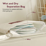 Momcozy Natural Reusable Nursing Pads 14-Pack Thick