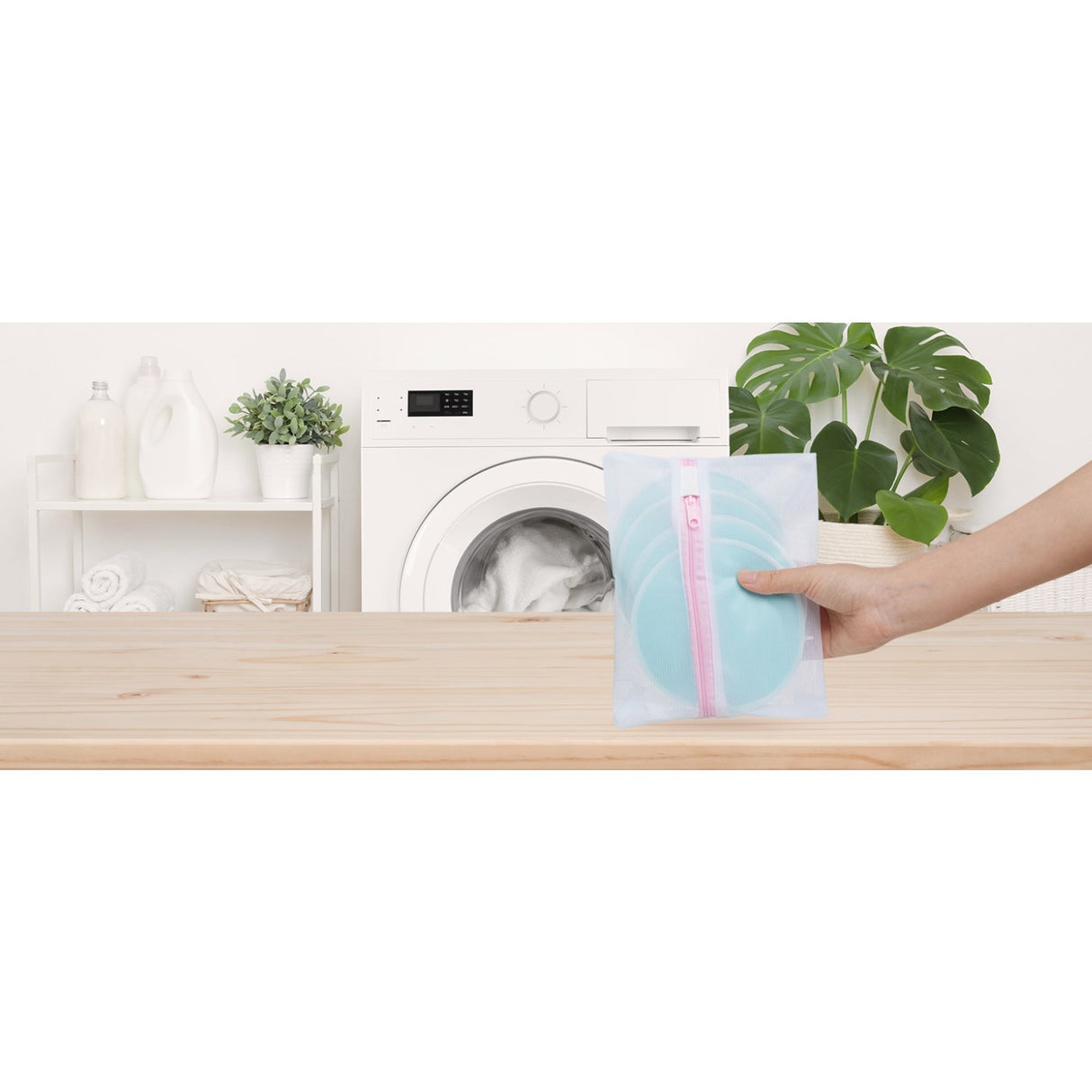 Momcozy Natural Reusable Nursing Pads 14-Pack Thick