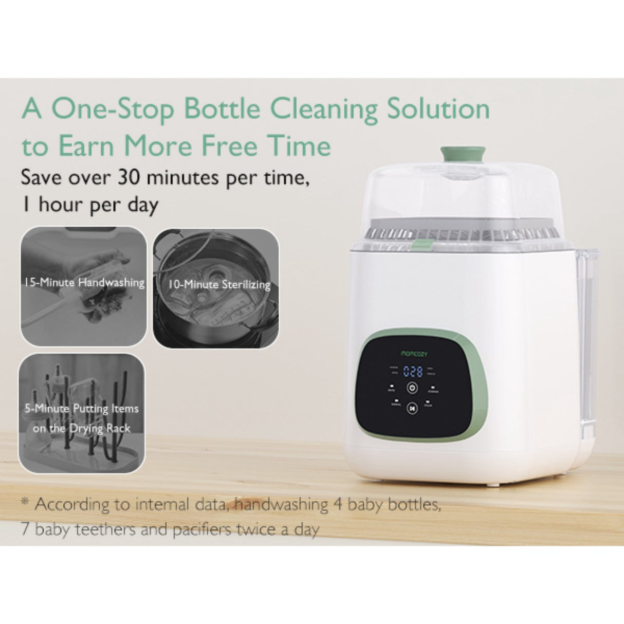 Momcozy KleanPal Pro Baby Bottle Washer