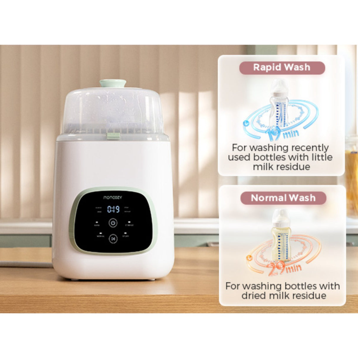 Momcozy KleanPal Pro Baby Bottle Washer
