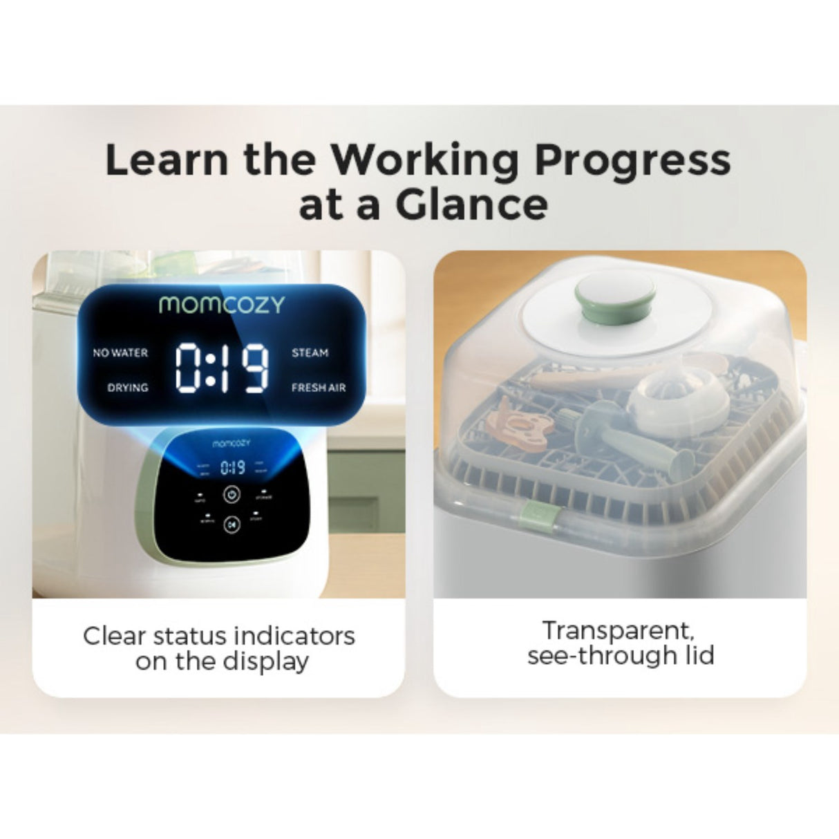 Momcozy KleanPal Pro Baby Bottle Washer
