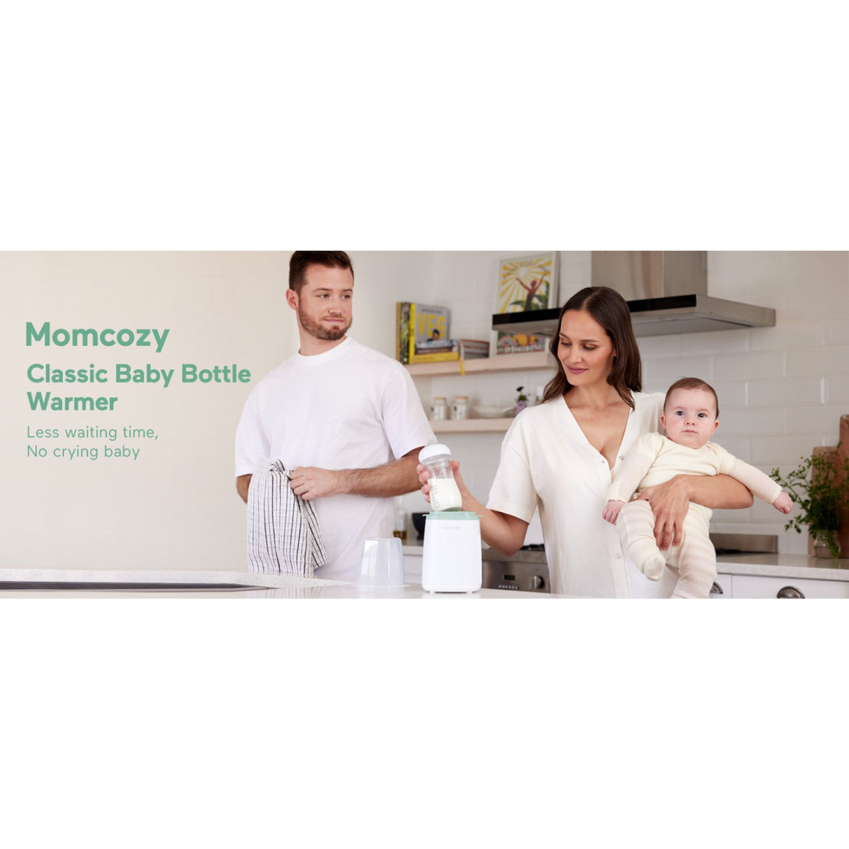 Momcozy MW01 6-in-1 Fast Baby Bottle Warmer