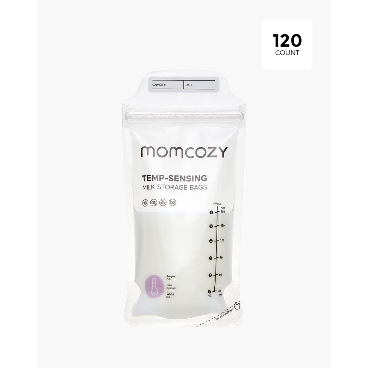 Momcozy Breastmilk Bag 120-Pack