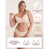 Momcozy Natural YN21 Maternity Nursing Bra
