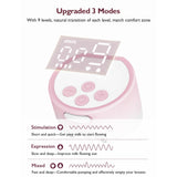 Momcozy Grey S12 Pro Wearable Breast Pump Double Pack