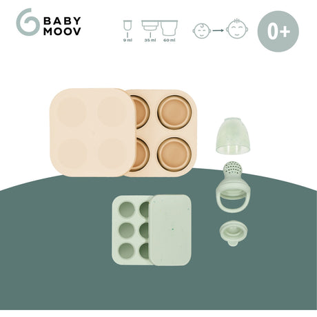 Babymoov Multi Silicone Containers & Feeder Set