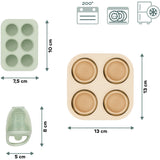 Babymoov Multi Silicone Containers & Feeder Set