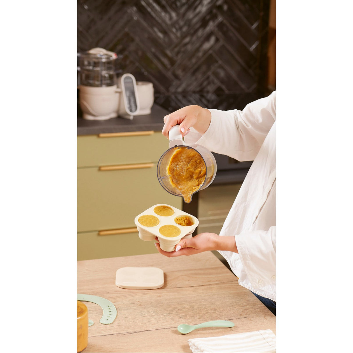 Babymoov Multi Silicone Containers & Feeder Set