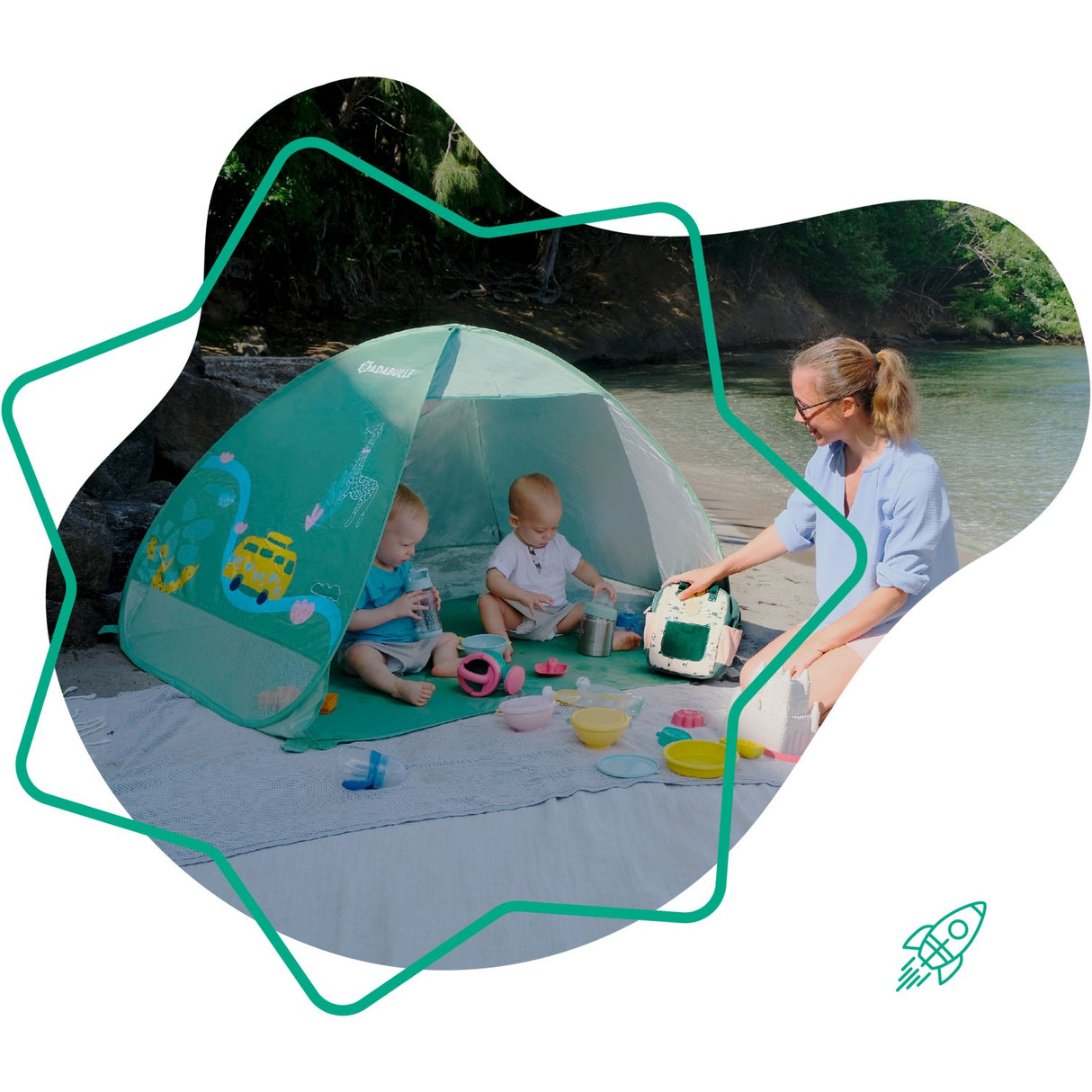 Badabulle Anti UV Tent