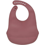 CeLaVi Rose Taupe Silicon Bib (2-Pack)