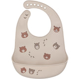 CeLaVi Silver Lining Silicon Bib (2-Pack)