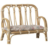 Maileg Rattan Sofa, Stor - Natur