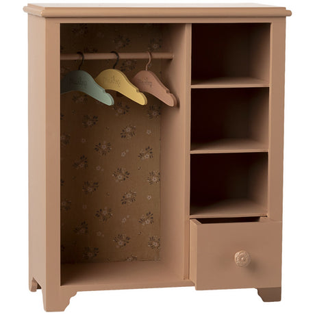 Maileg Skab, Stor - Mørk Pudder