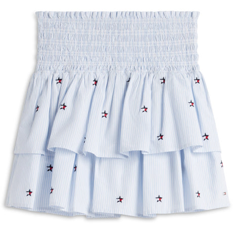 Tommy Hilfiger Sweet Blue Stripes Star Stripes Skirt