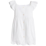 Tommy Hilfiger White Broiderie Anglaise Dress S/S