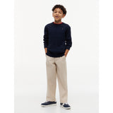 Tommy Hilfiger Dark Night Navy Cotton Cable Sweater