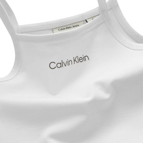Calvin Klein Bright White Punto Strap Top