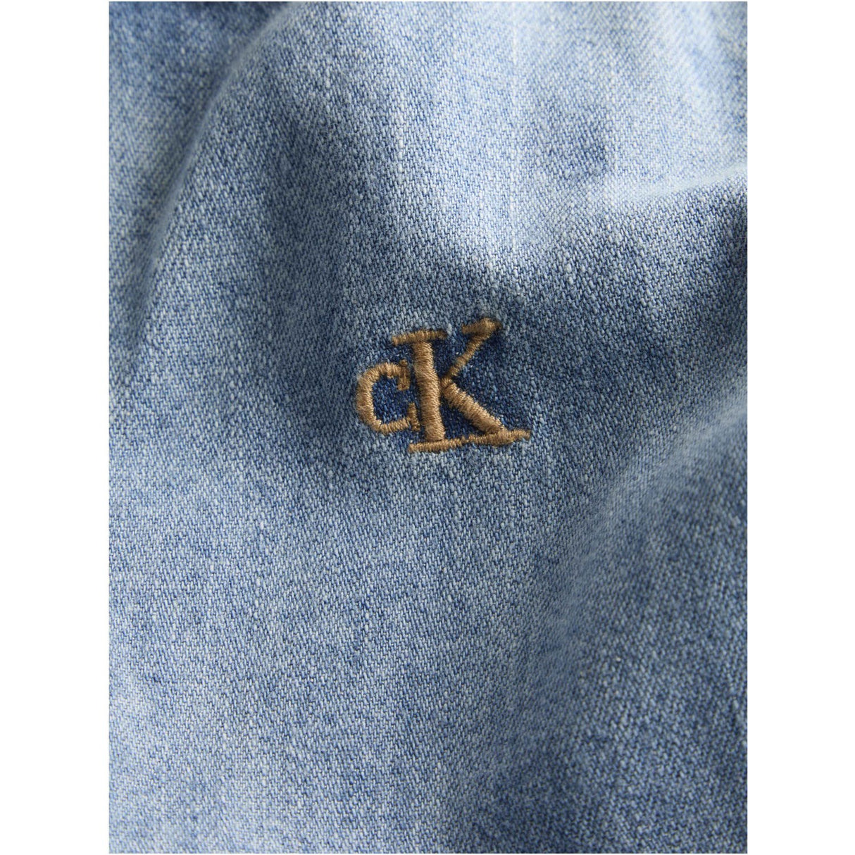 Calvin Klein Andrew Wash Denim Sleeveless Dress