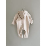 Lalaby Ivory Teddy Cotton Onesie