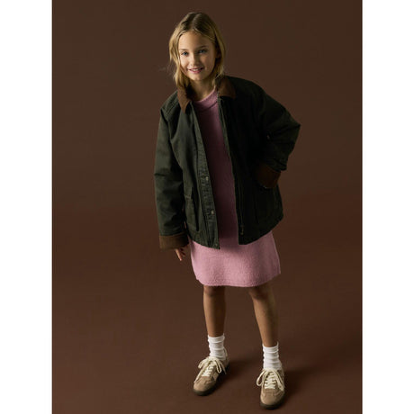 Name It Forest Night Nknmandana Oilskin Jacket