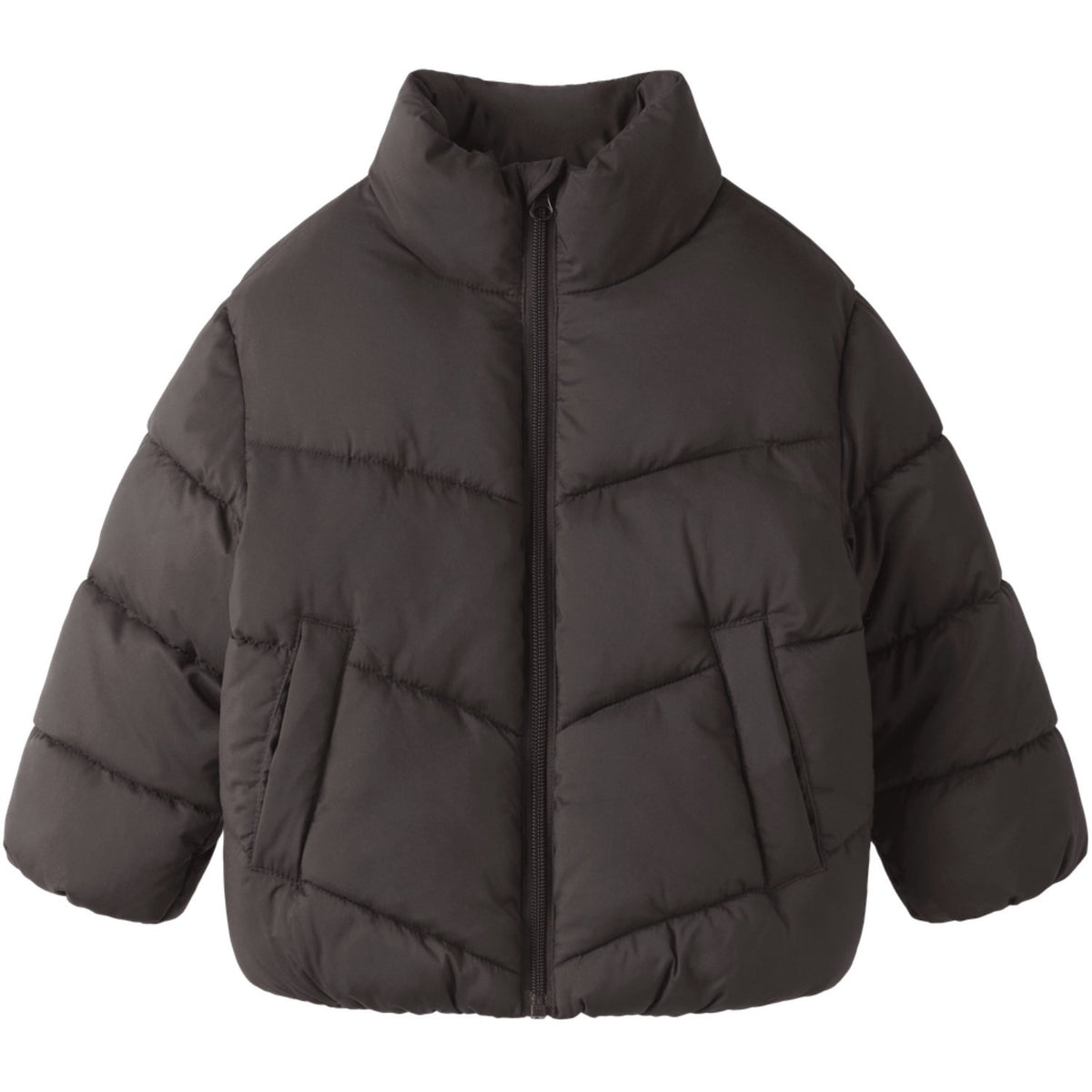 Name It Seal Brown Nmfforty Puffer Jacket