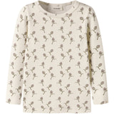 Lil'Atelier Turtledove Artichoke Nmfgayo Sig Ls Slim Top Lil