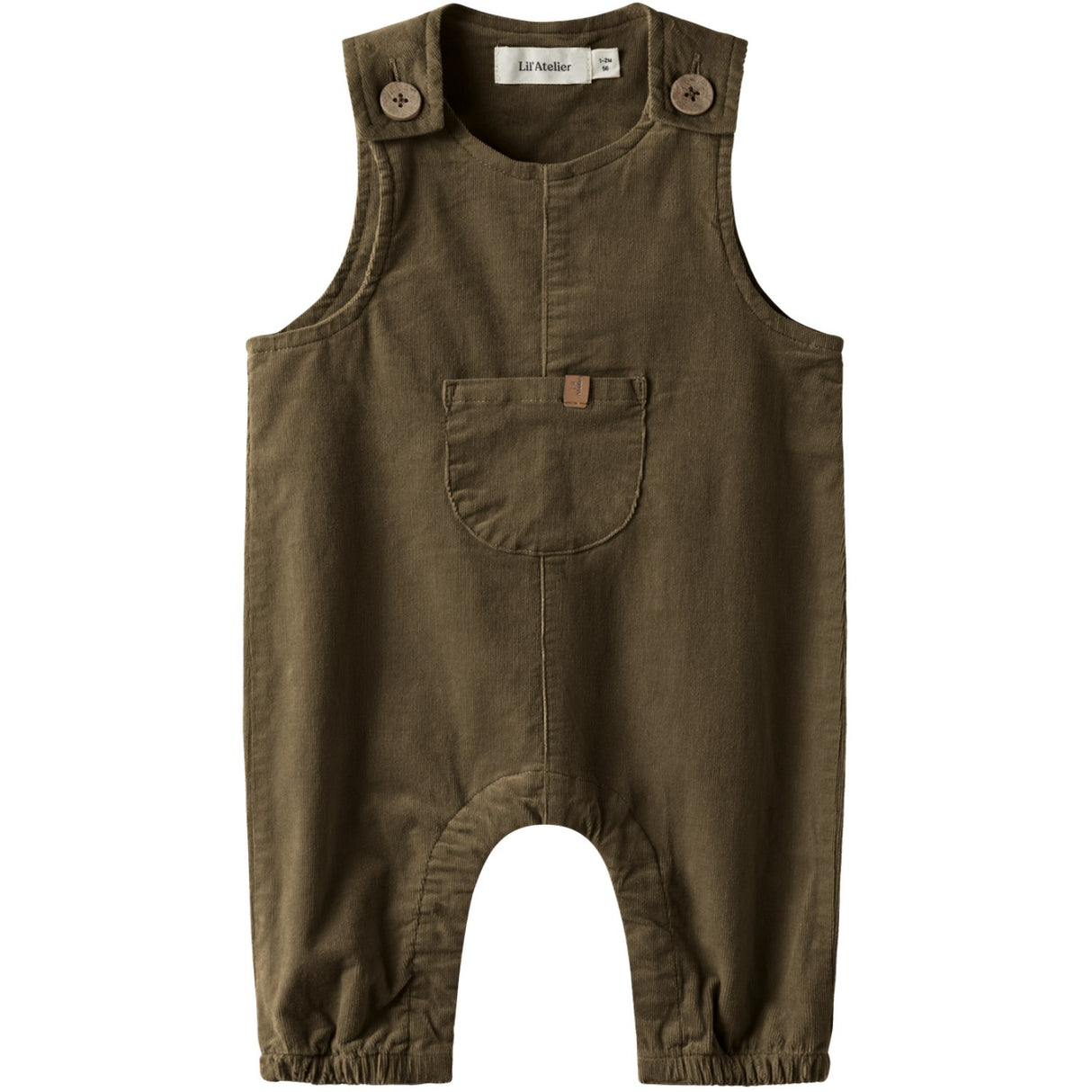 Lil'Atelier Teak Nbmsomba Loose Cord Overall 1122-So Lil