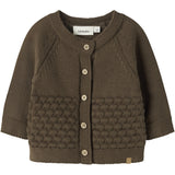 Lil'Atelier Teak Nbnnobir Ls Knit Card Lil