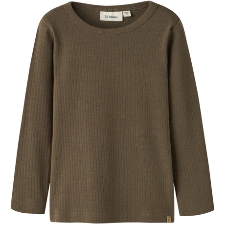 Lil'Atelier Teak Nmmgabo Bob Ls Slim Top Lil