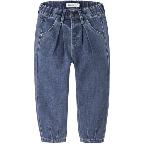 Lil'Atelier Dark Blue Denim Nmnobello Baggy Jeans 1144-Se Lil