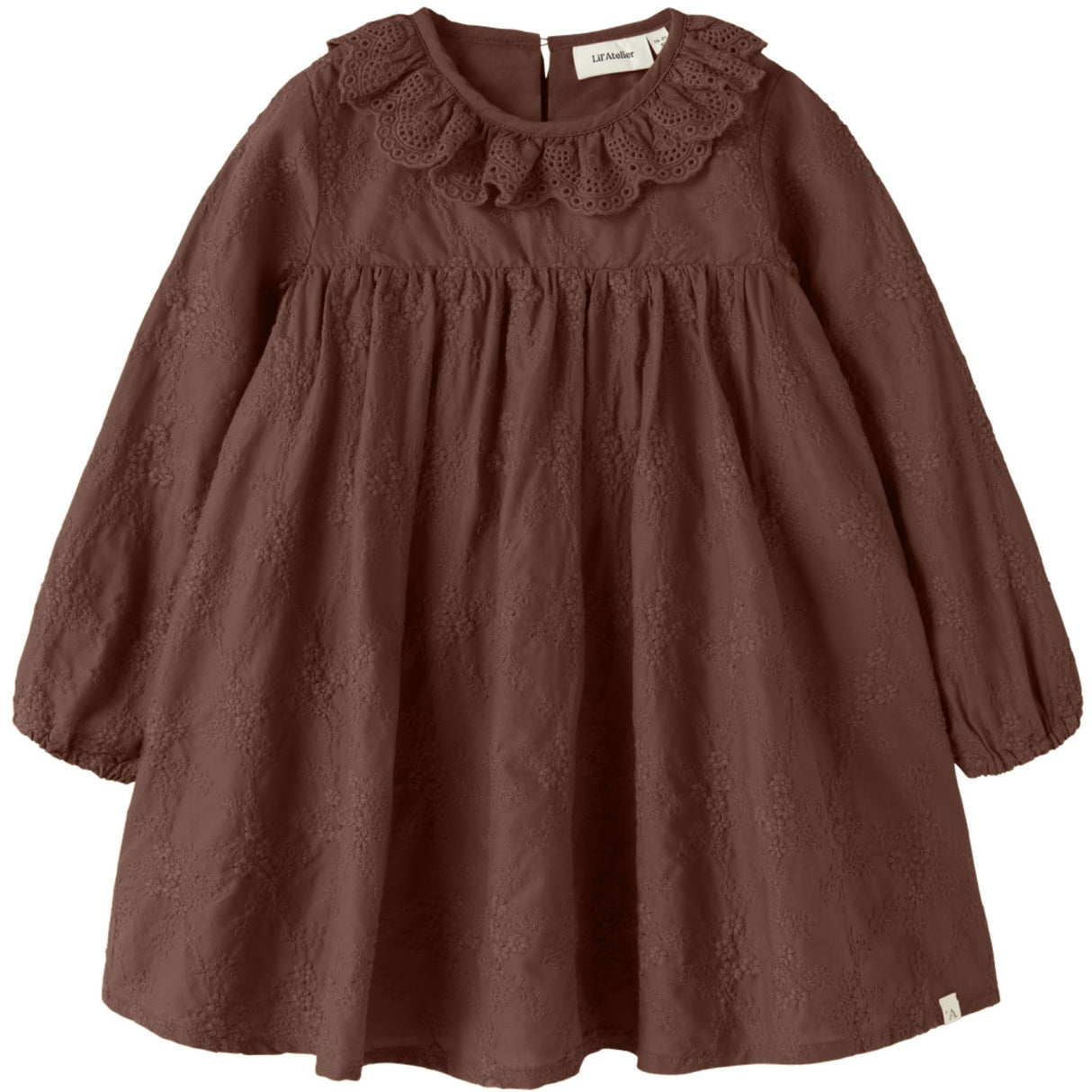 Lil'Atelier Mahogany Nmfnopa Ls Loose Dress Lil