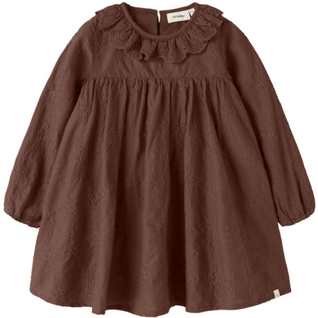 Lil'Atelier Mahogany Nmfnopa Ls Loose Dress Lil