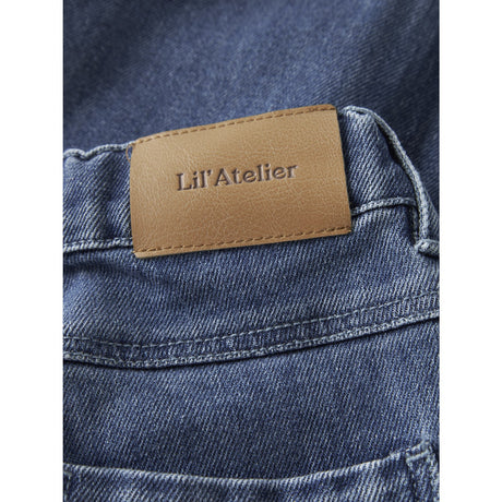 Lil'Atelier Dark Blue Denim Nmnobello Baggy Jeans 1144-Se Lil
