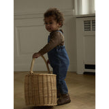 Lil'Atelier Dark Blue Denim Nbmobello Dnm Overall 1144-Se Lil