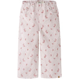 Lil'Atelier Hushed Violet Flower Emb Nmfnelly Cord Wide Pants 1145-Hc Lil