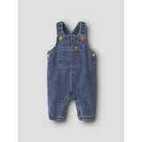 Lil'Atelier Dark Blue Denim Nbmobello Dnm Overall 1144-Se Lil