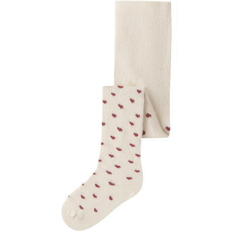 Lil'Atelier Turtledove Withered Rose Nmfreba Len Tights Lil