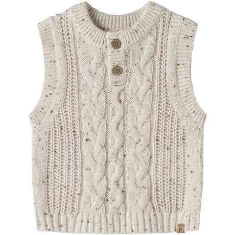 Lil'Atelier Turtledove Nbmgalto Kai Knit Vest Lil
