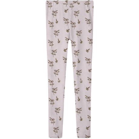 Lil'Atelier Hushed Violet Apple Rose Nmfgayo Sag Slim Leggings Lil